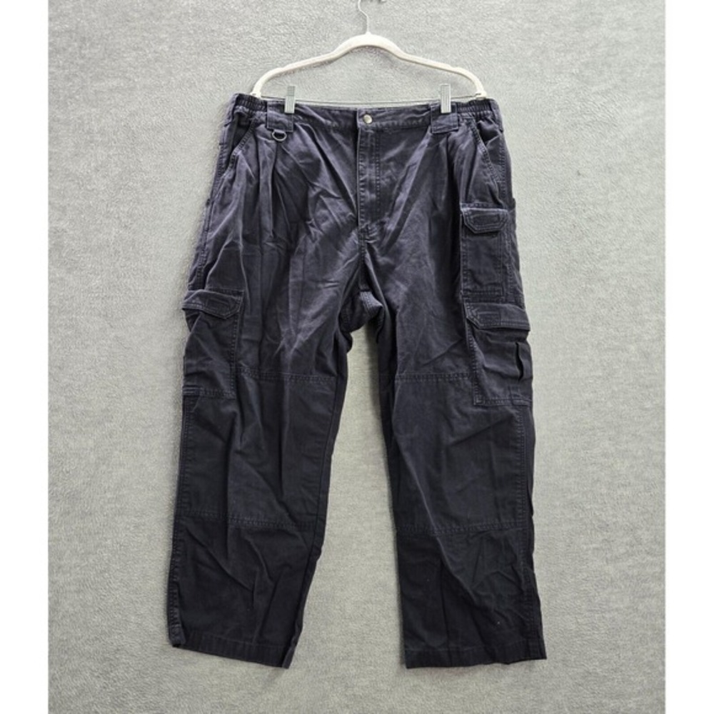 5.11 Tactical Men Pants 40x30 Blue Cargo Pockets Utility High Rise Adult Cotton